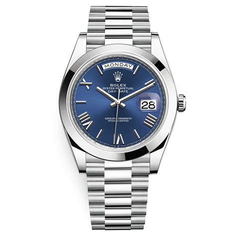 rolex day-date 40 228206 platinum watch|Rolex Day-Date 40 price.